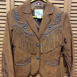 Cripple Creek Western Leather Jacket